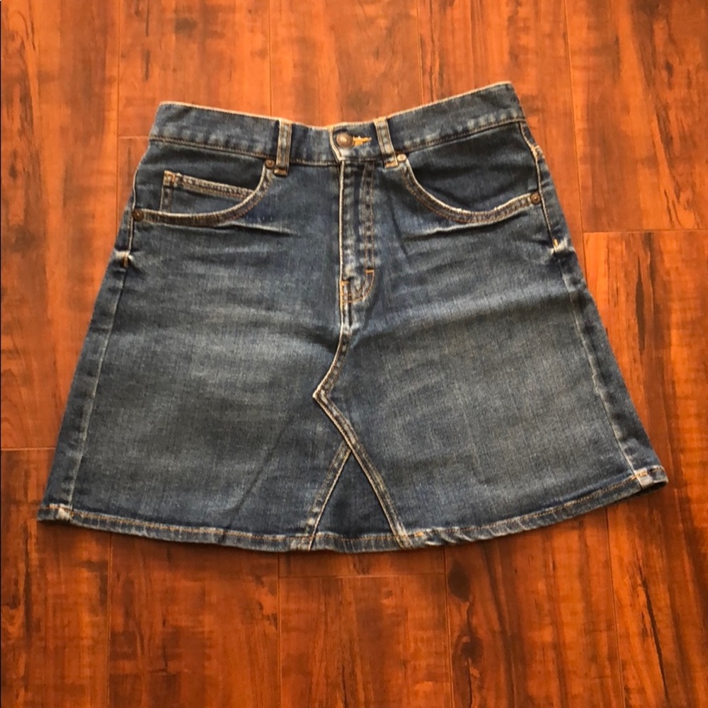 Zara denim skirt